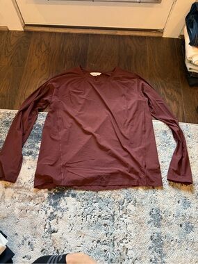 Athleta Women's Long-Sleeve Performance Top - Burgundy